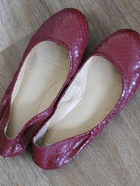 Cole Haan Red Ballet Flats